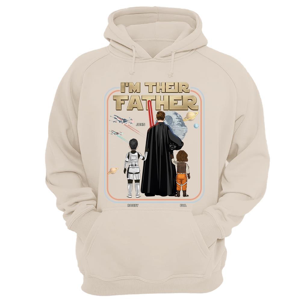 I'm Their Father - Personalized Shirt For Dad - Custom Gift For Father's Day A2110 Nh00