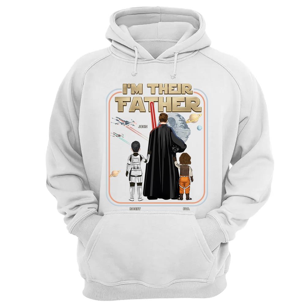 I'm Their Father - Personalized Shirt For Dad - Custom Gift For Father's Day A2110 Nh00