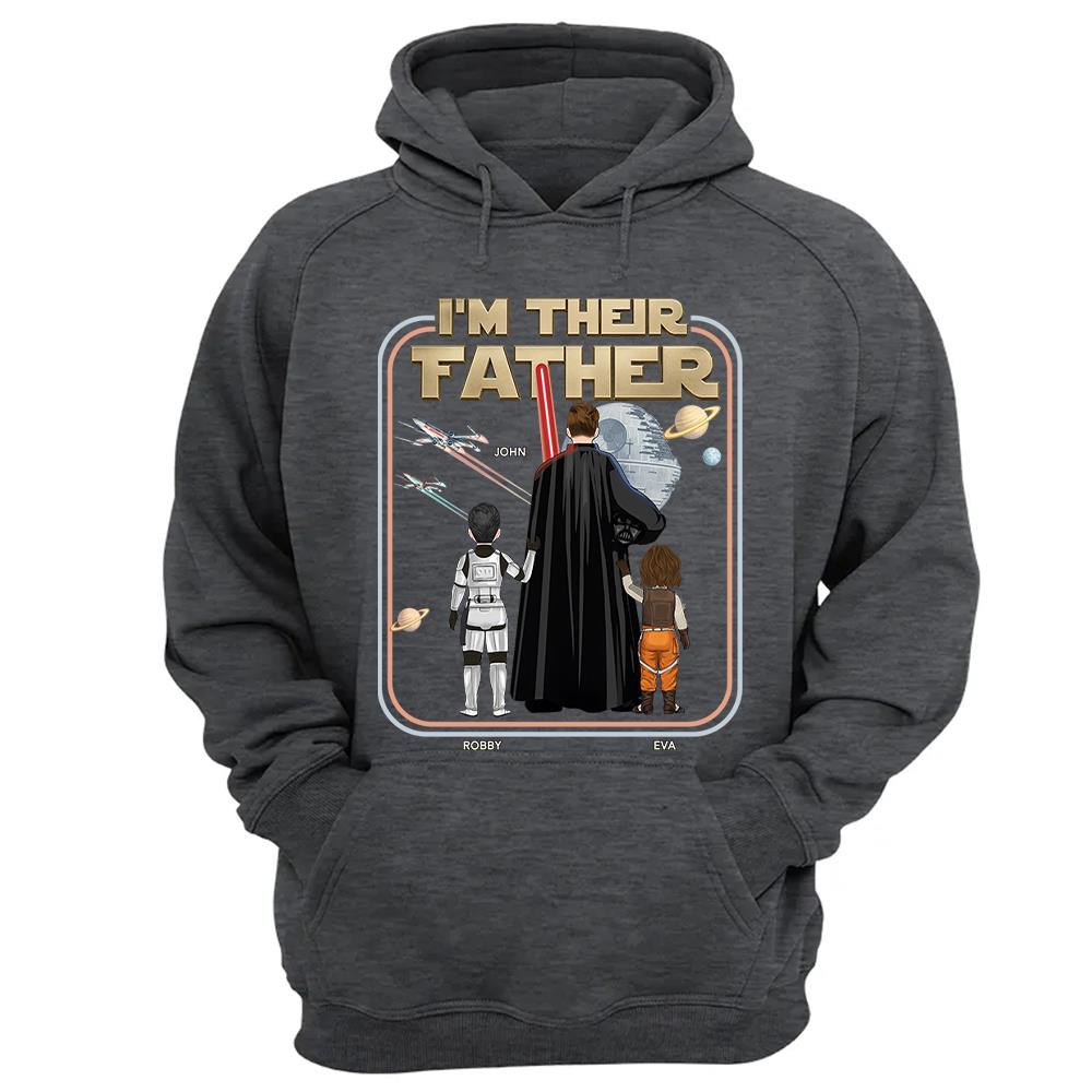 I'm Their Father - Personalized Shirt For Dad - Custom Gift For Father's Day A2110 Nh00