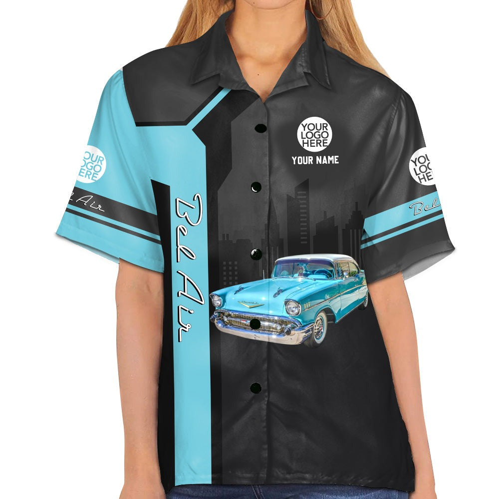 This Is How I Roll - Custom Photo Classic Car Shirt - Personalized Name Car Shirt A2110