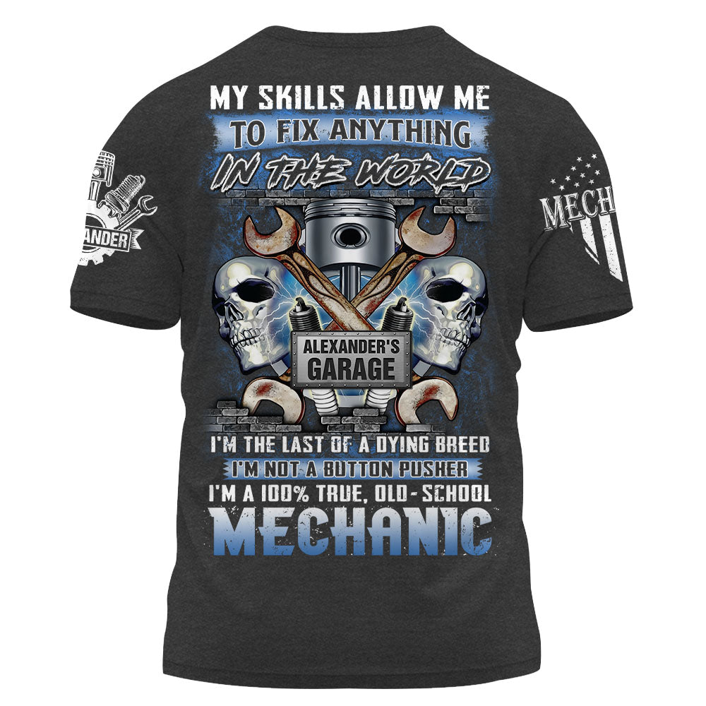 Custom Shirt Mechanics Gifts for Mechanic Workers Car Enthusiasts Gift For Mechanic K1702 Trhn