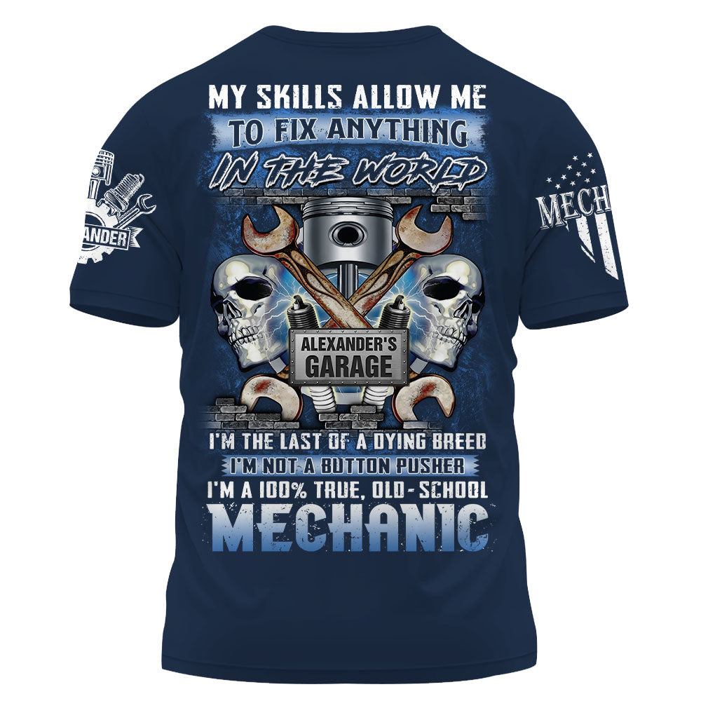 Custom Shirt Mechanics Gifts for Mechanic Workers Car Enthusiasts Gift For Mechanic K1702 Trhn