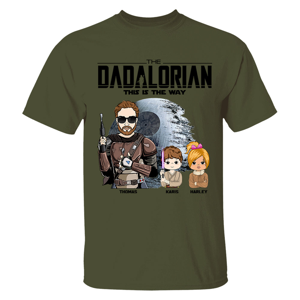 Dadalorian Shirt, Dad Shirt, Husband Gift, Father's Day Gift, Gift for him, Gift for Father, Valentine Gift Dad, Dad Gift, Christmas Gift