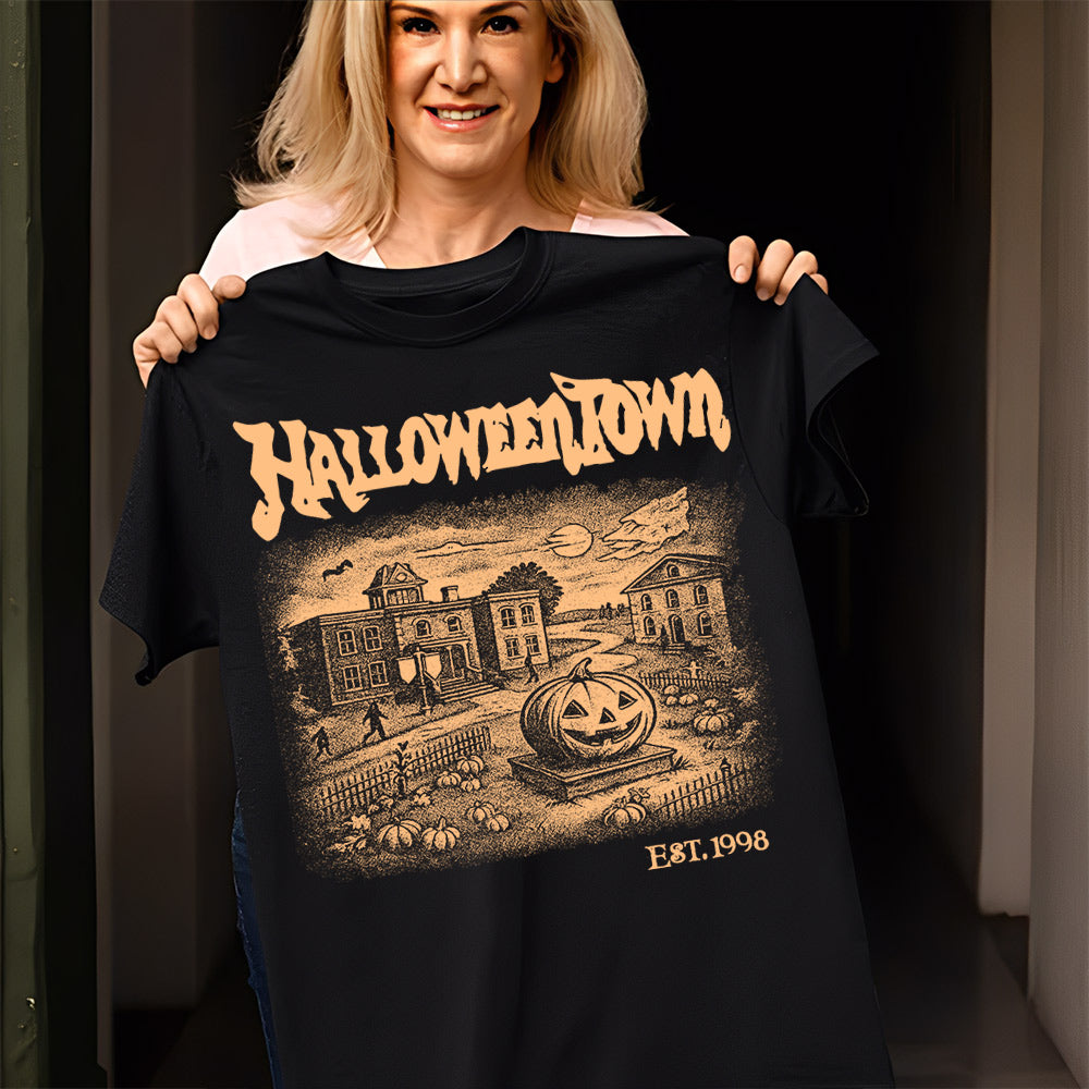 Halloweentown Est 1998 Bleach Style Shirts, Halloweentown University Li29