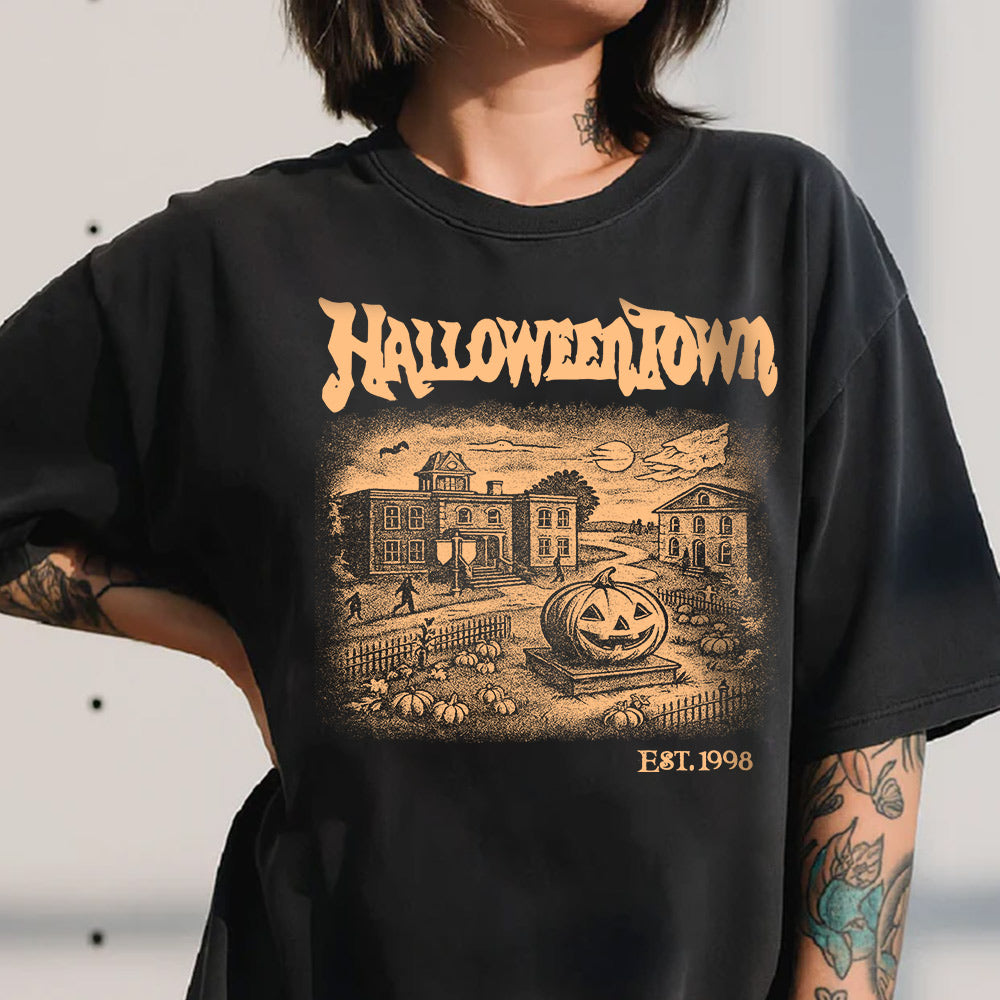 Halloweentown Est 1998 Bleach Style Shirts, Halloweentown University Li29