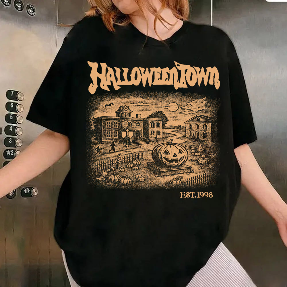 Halloweentown Est 1998 Bleach Style Shirts, Halloweentown University Li29