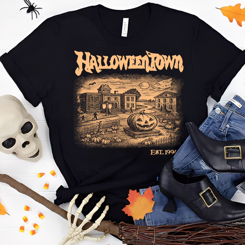 Halloweentown Est 1998 Bleach Style Shirts, Halloweentown University Li29