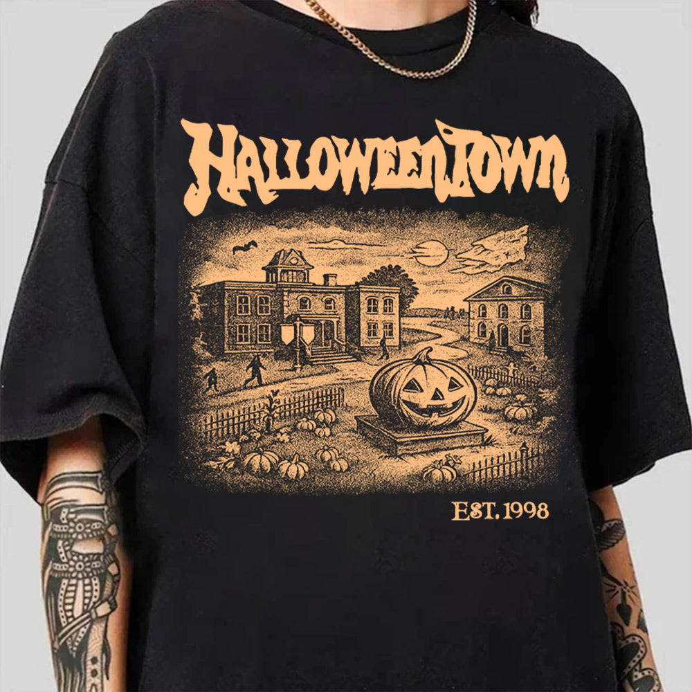 Halloweentown Est 1998 Bleach Style Shirts, Halloweentown University Li29