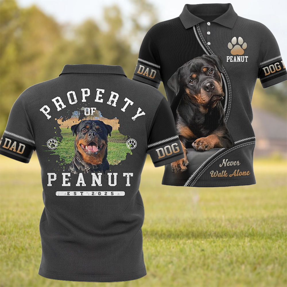 Dog Property Personalized Shirt  Gift For Dog Lovers T1807