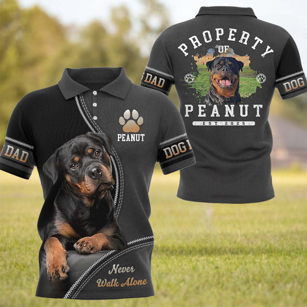Dog Property Personalized Shirt  Gift For Dog Lovers T1807