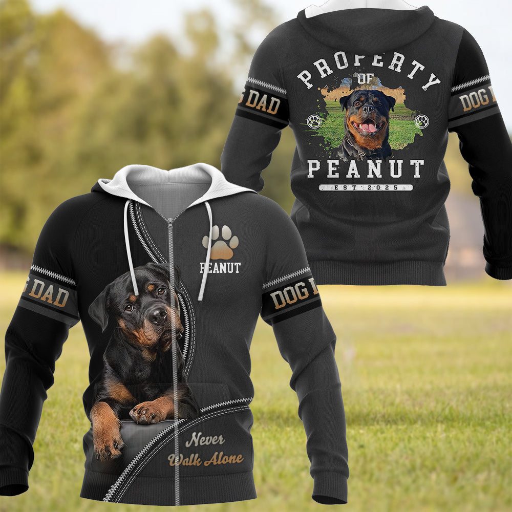 Dog Property Personalized Shirt  Gift For Dog Lovers T1807