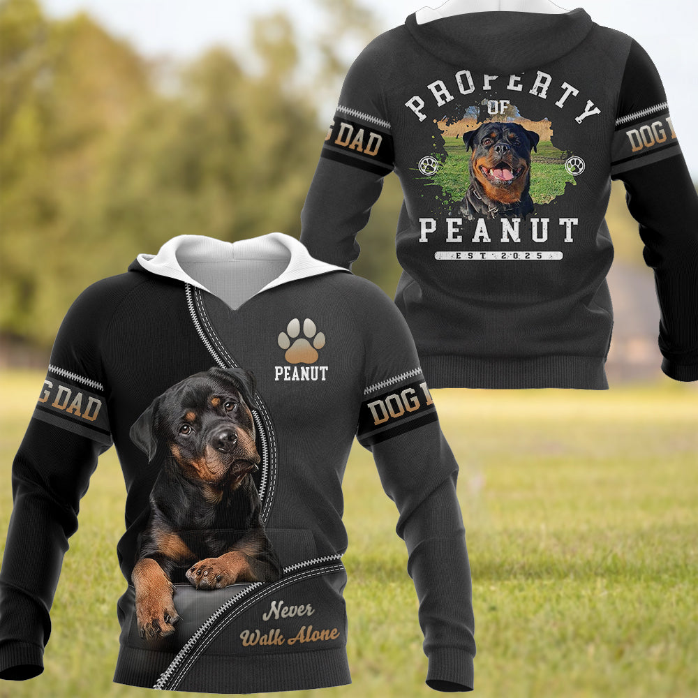 Dog Property Personalized Shirt  Gift For Dog Lovers T1807