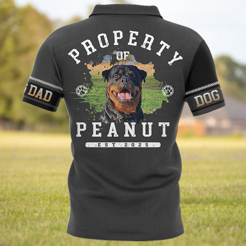 Dog Property Personalized Shirt  Gift For Dog Lovers T1807