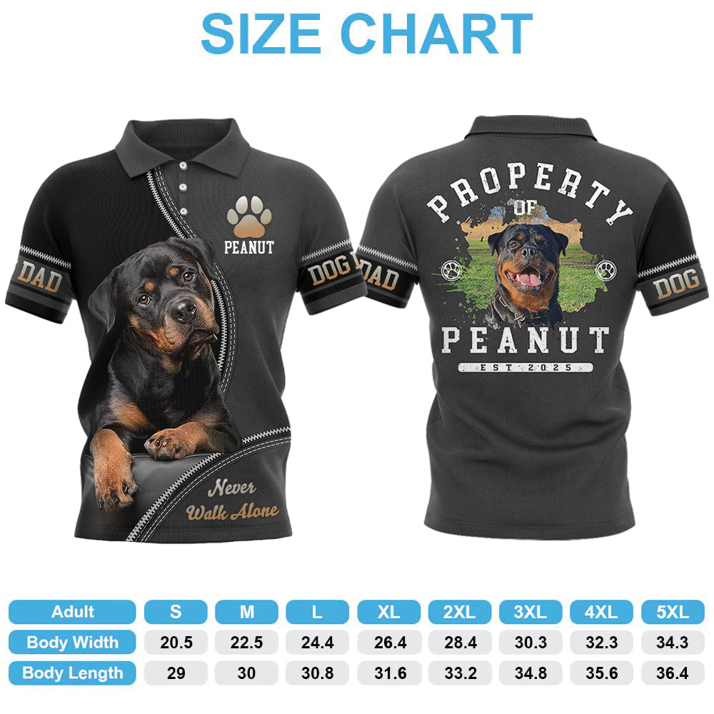Dog Property Personalized Shirt  Gift For Dog Lovers T1807