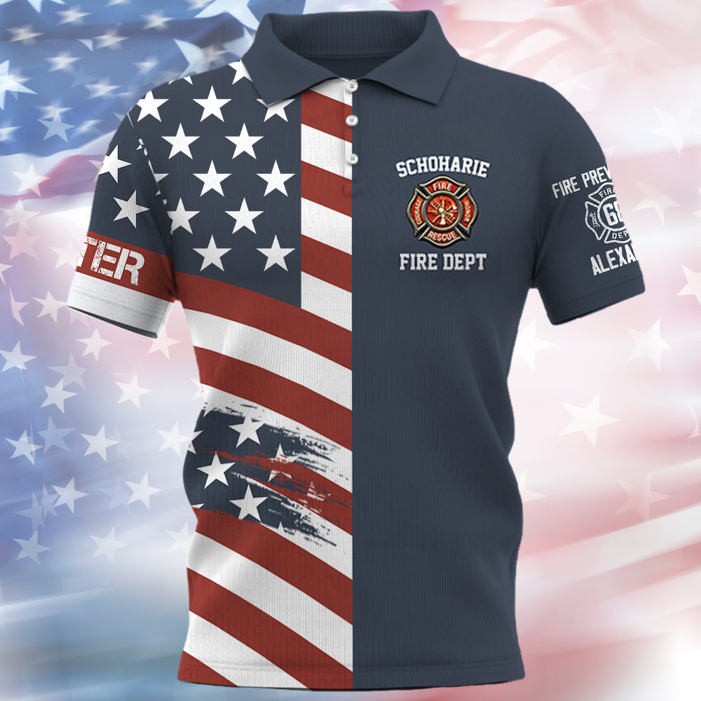 PTSD Is Not A Sign Of Weakness PTSD Is Earn By Doing What Others Fear, Personalized All Over Print Shirt For Firefighter T1807 Hv01