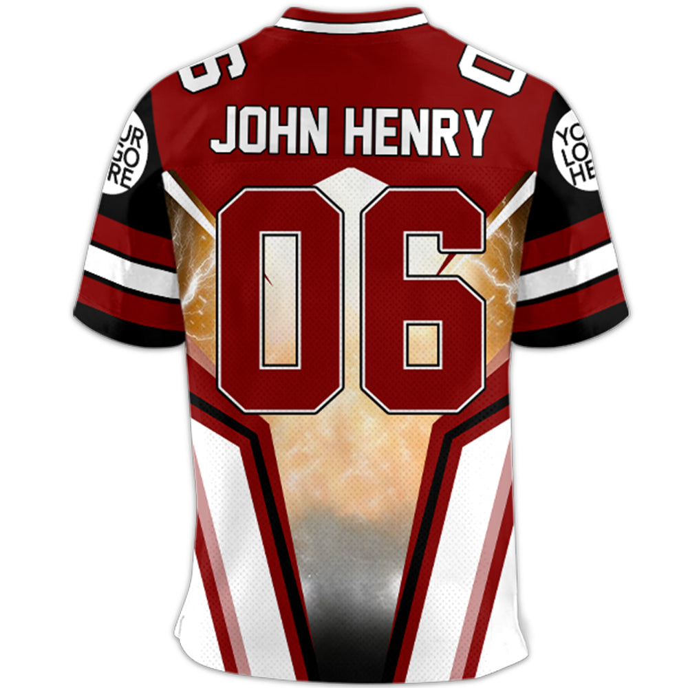 Custom Photo Gameday Football Personalized All Over Print Football Jersey For Football Mom Grandma Sport Family Tu24 Hv01