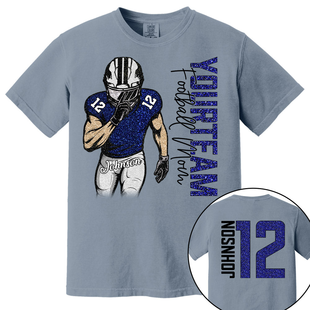 Custom Clipart Football Shirt - Personalized Shirt For Football Family NA04 Pt99