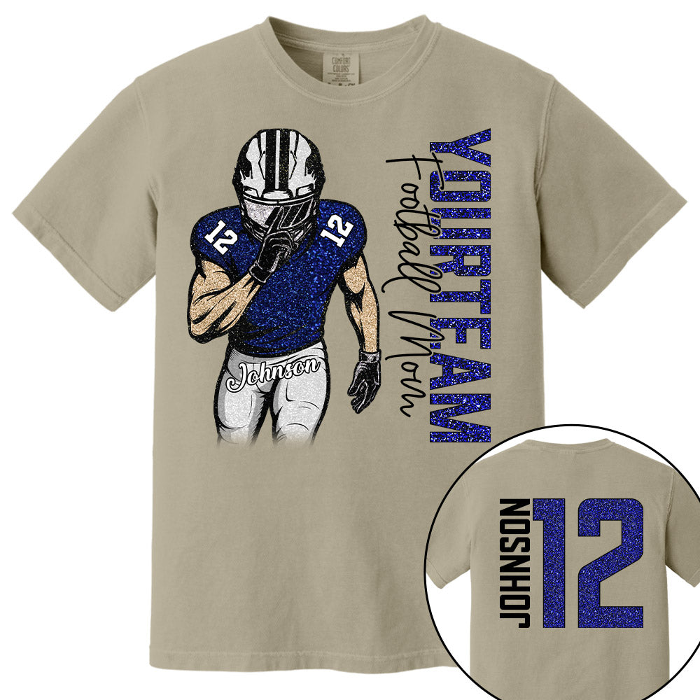 Custom Clipart Football Shirt - Personalized Shirt For Football Family NA04 Pt99