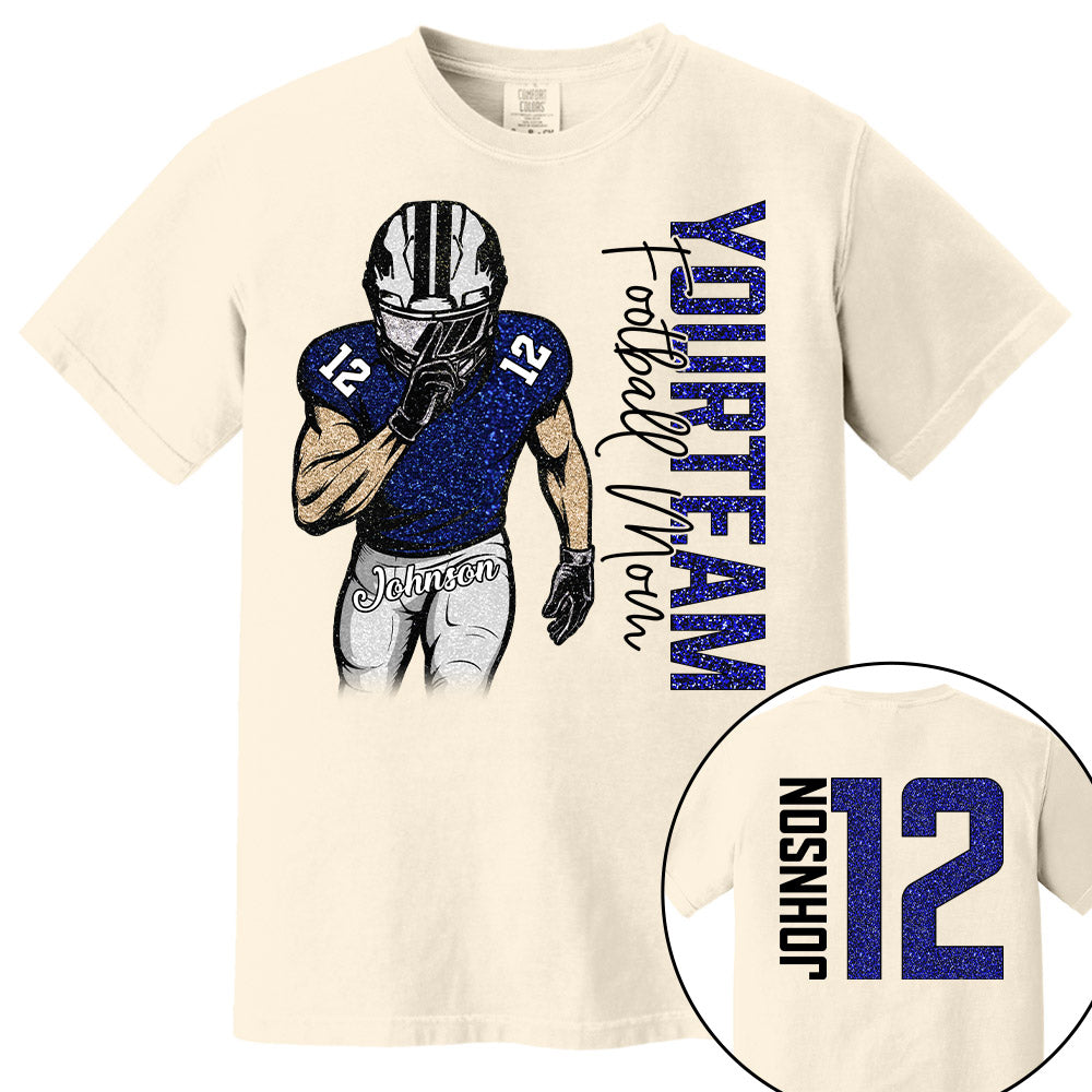 Custom Clipart Football Shirt - Personalized Shirt For Football Family NA04 Pt99