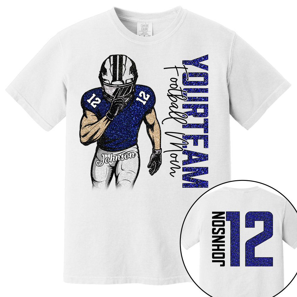 Custom Clipart Football Shirt - Personalized Shirt For Football Family NA04 Pt99