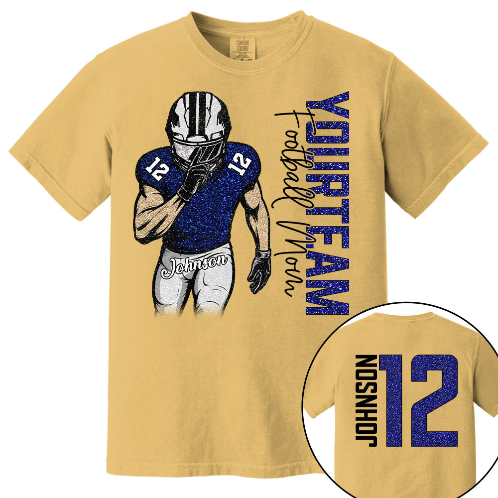 Custom Clipart Football Shirt - Personalized Shirt For Football Family NA04 Pt99