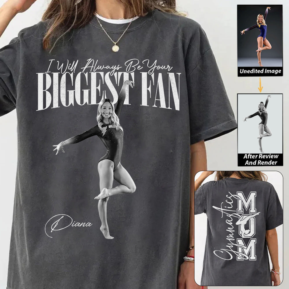 I'll Always Be Your Biggest Fan - Washed Tee Retro Bootleg Shirt For Gymnastics Vr2 Na02 Do99