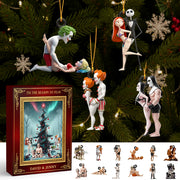 Spooky Love Christmas Advent Calendar Blind Box Personalized Gifts For Couple Hv01