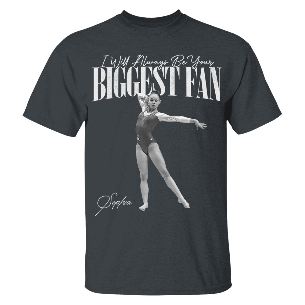 I'll Always Be Your Biggest Fan - Washed Tee Retro Bootleg Shirt For Gymnast A2110 Li29