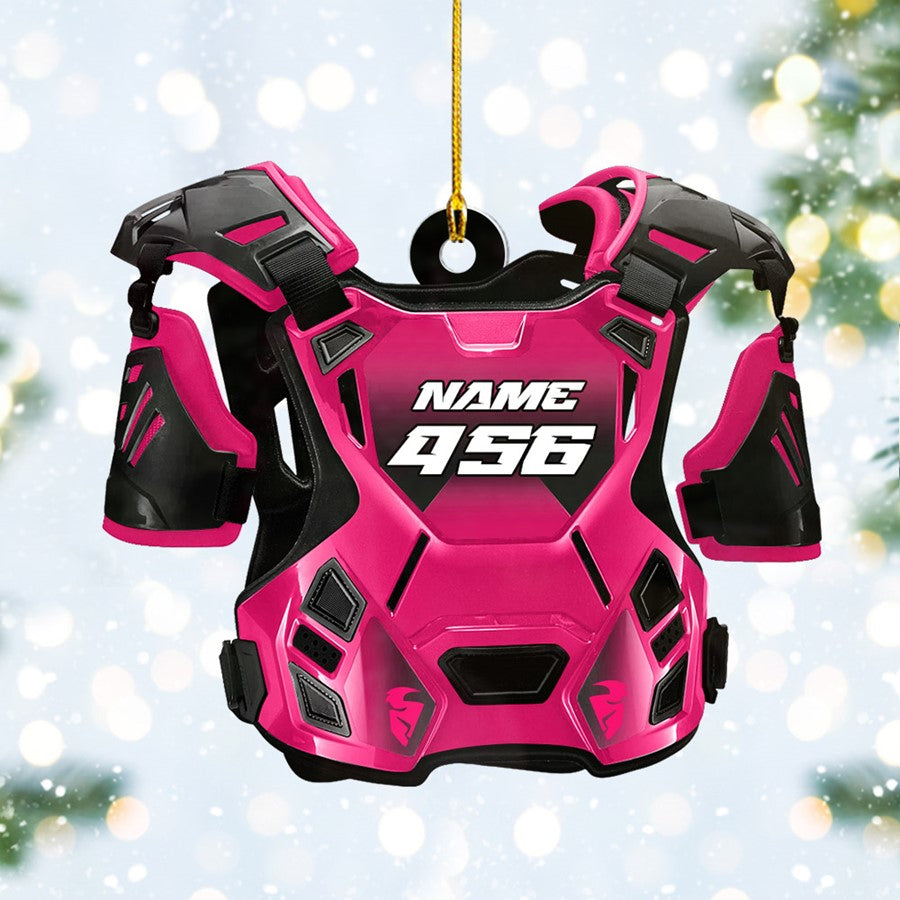 Motocross Youth Guardian Chest Protector Custom Ornament Gift For Motocross Rider H2511 Trna