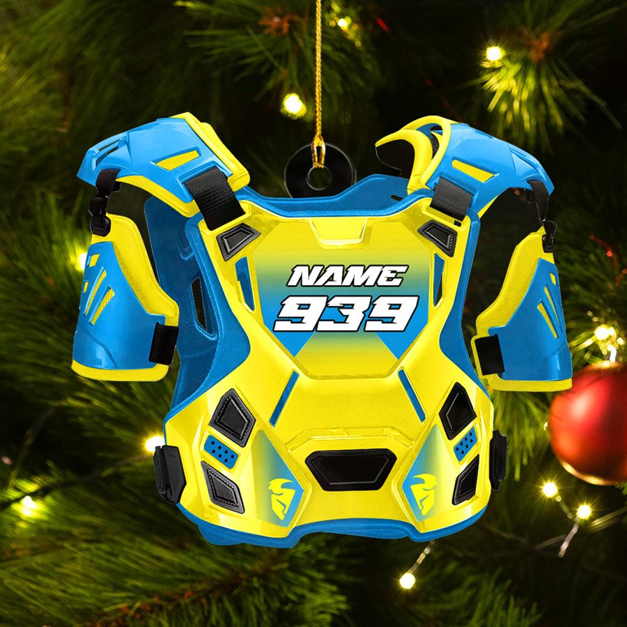 Motocross Youth Guardian Chest Protector Custom Ornament Gift For Motocross Rider H2511 Trna