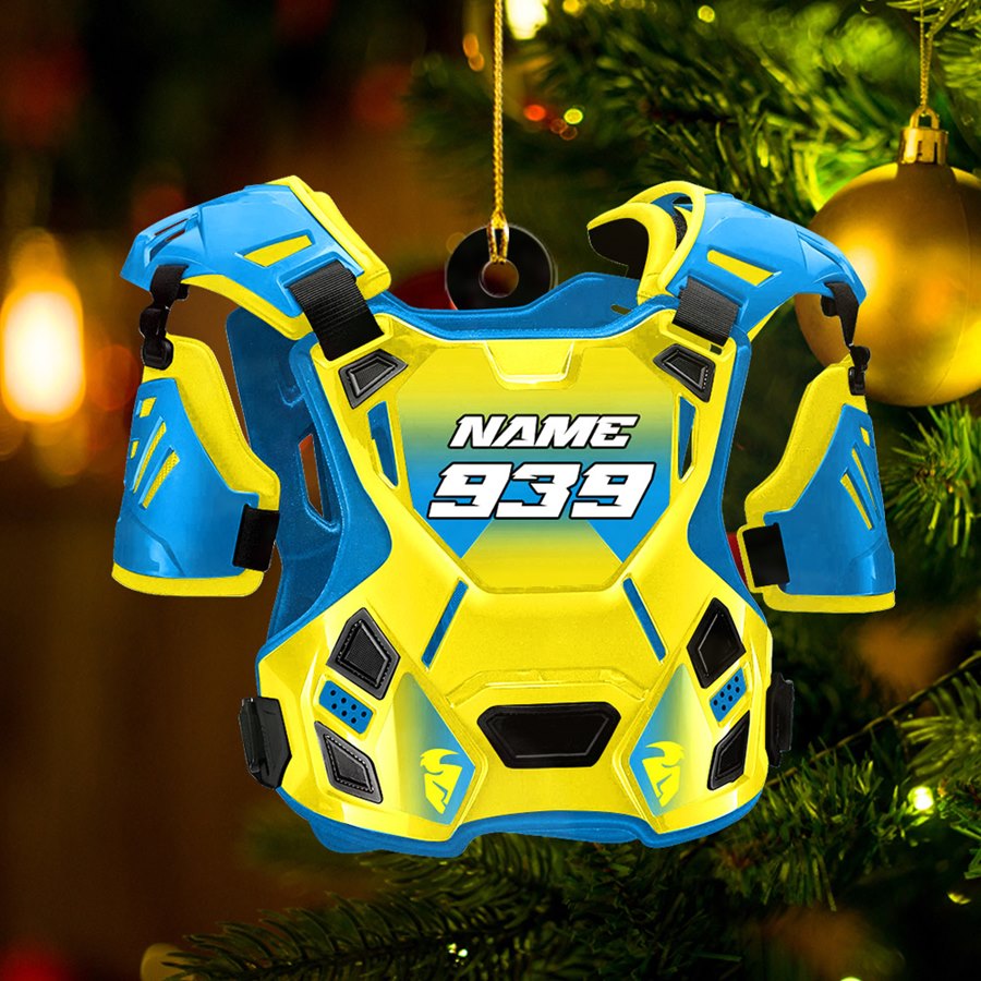 Motocross Youth Guardian Chest Protector Custom Ornament Gift For Motocross Rider H2511 Trna