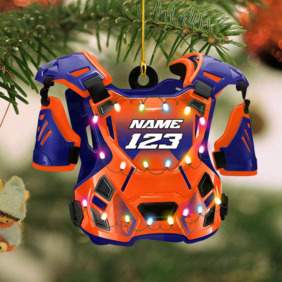 Motocross Youth Guardian Chest Protector Custom Ornament Gift For Motocross Rider H2511 Trna