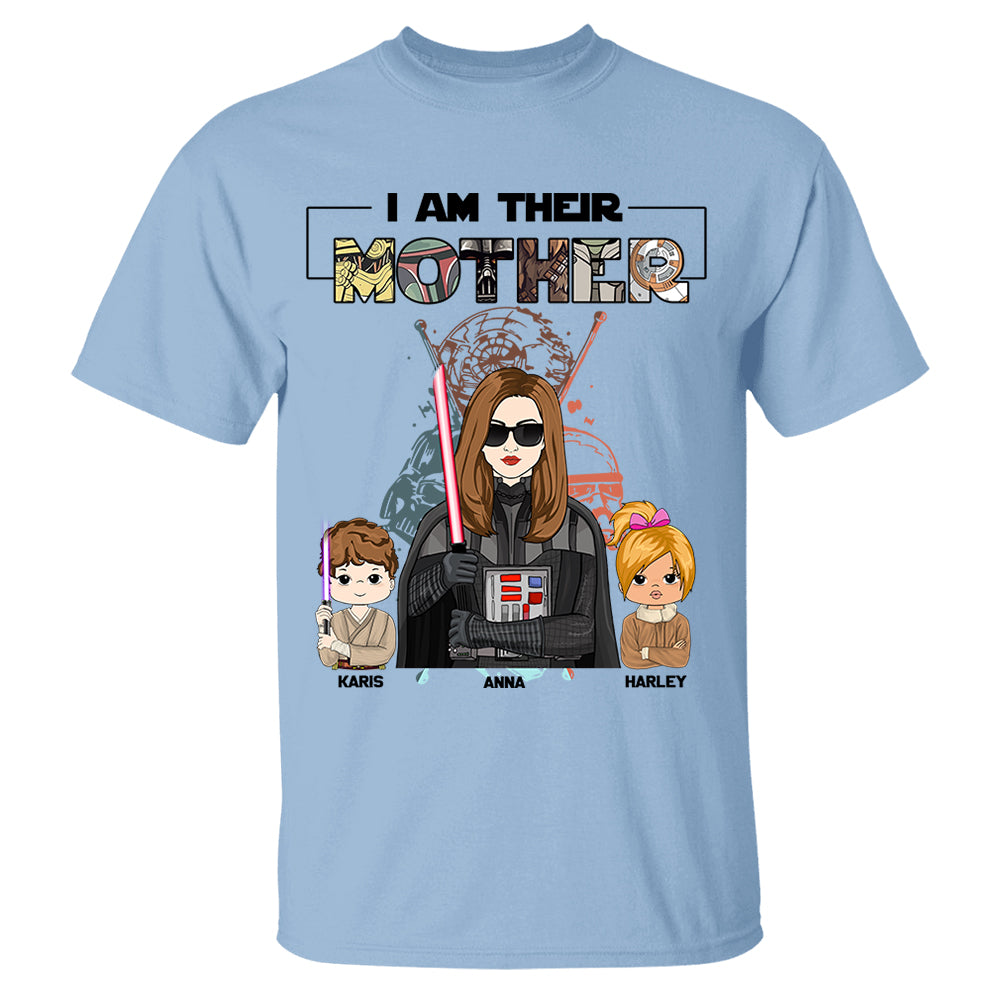 I Am Their Mom Custom Shirt For Mother - Mother's Day Gift 2025 Nh00