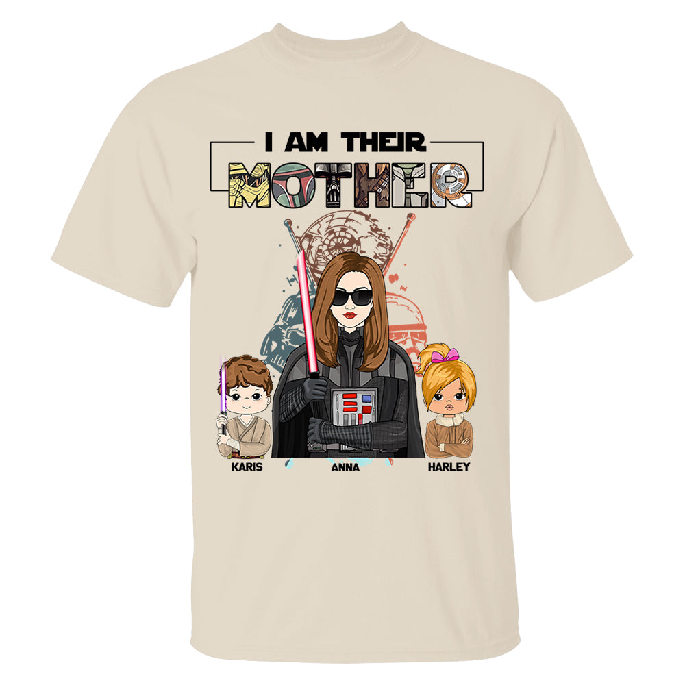 I Am Their Mom Custom Shirt For Mother - Mother's Day Gift 2025 Nh00