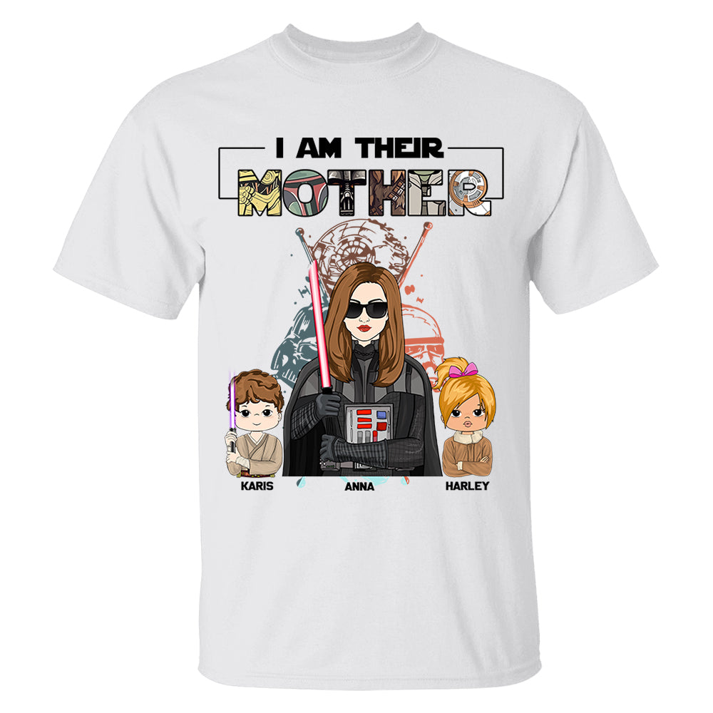 I Am Their Mom Custom Shirt For Mother - Mother's Day Gift 2025 Nh00