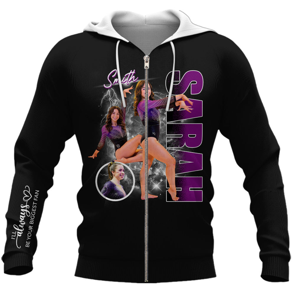 Custom Photo Gymnast Shirt Gift for Gymnastics Lovers Vrs2 A2110