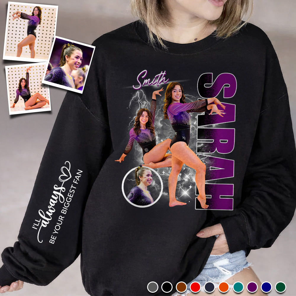 Custom Photo Gymnast Shirt Gift for Gymnastics Lovers Vrs2 A2110