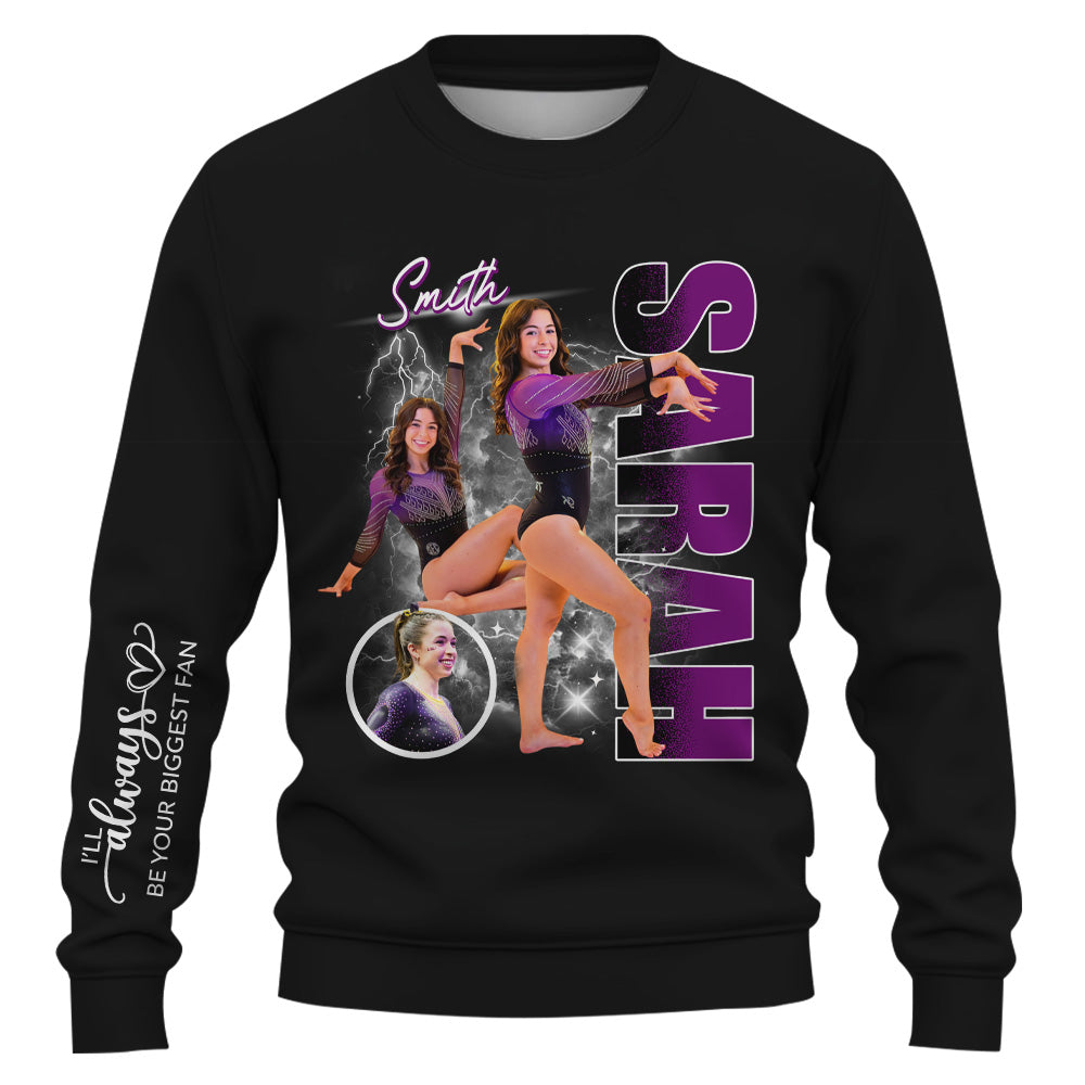 Custom Photo Gymnast Shirt Gift for Gymnastics Lovers Vrs2 A2110