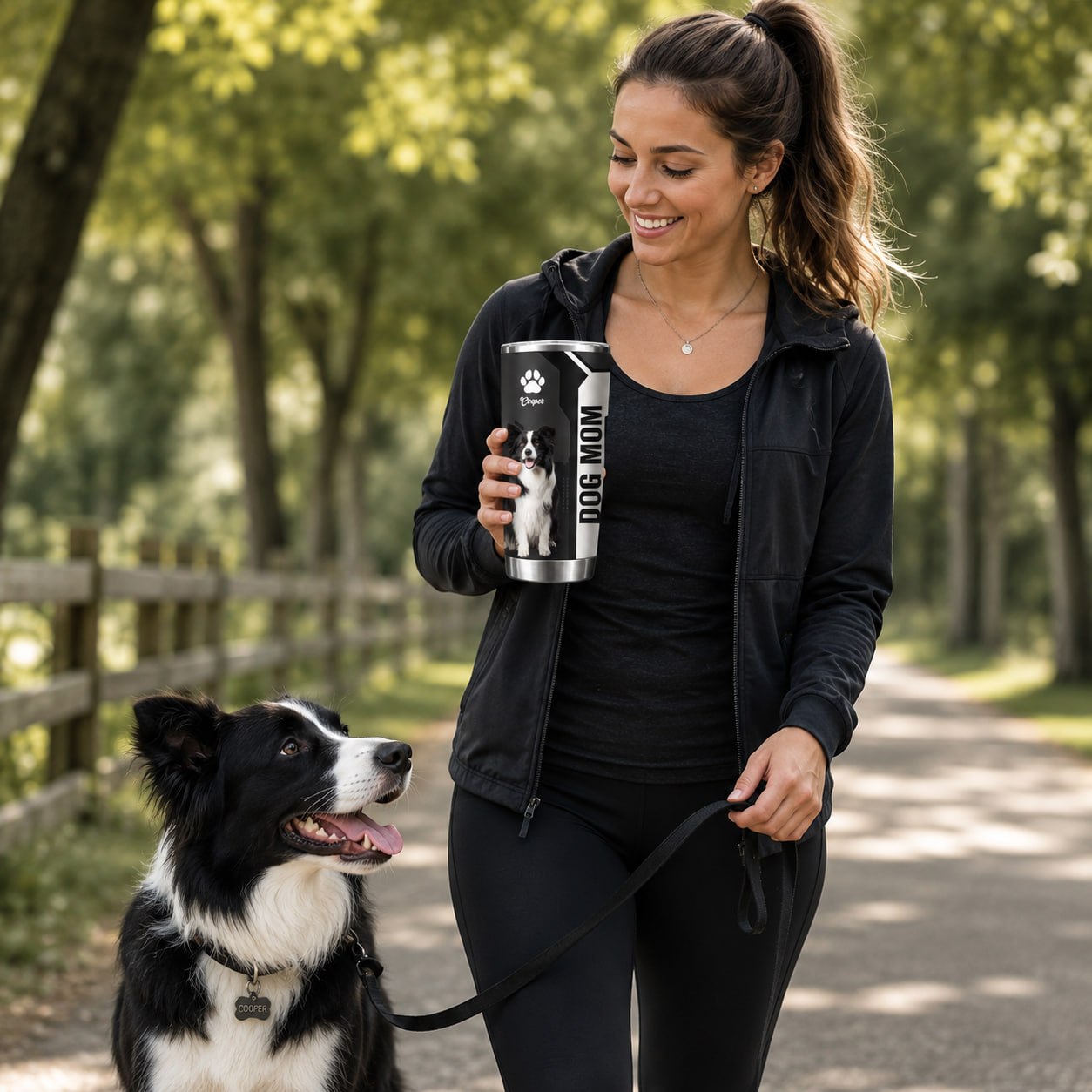 Personalized Life Is Better With A Dog Tumbler Custom Photo Dog Gift For Dog Lovers T1807 VH01