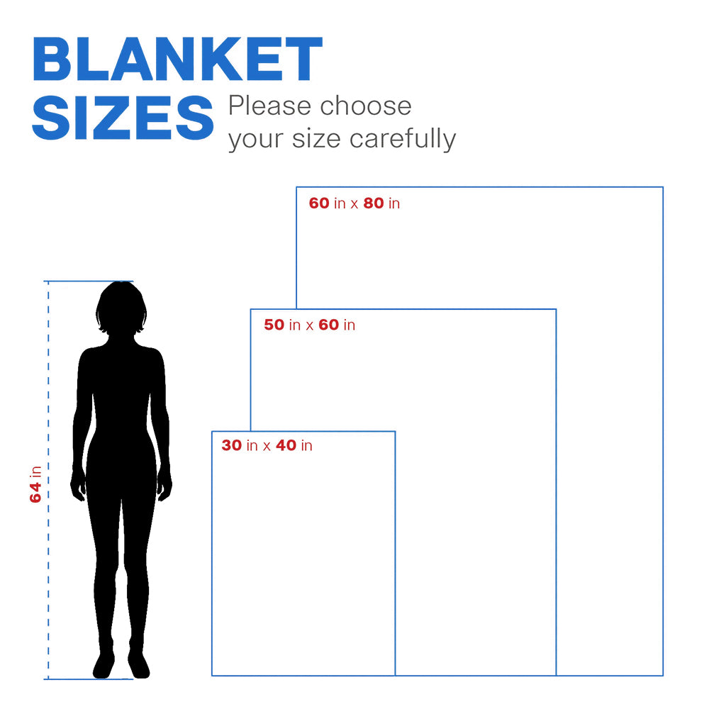 Custom Photo Football Jersey Blankets For Football Family Game Day Blankets A2110
