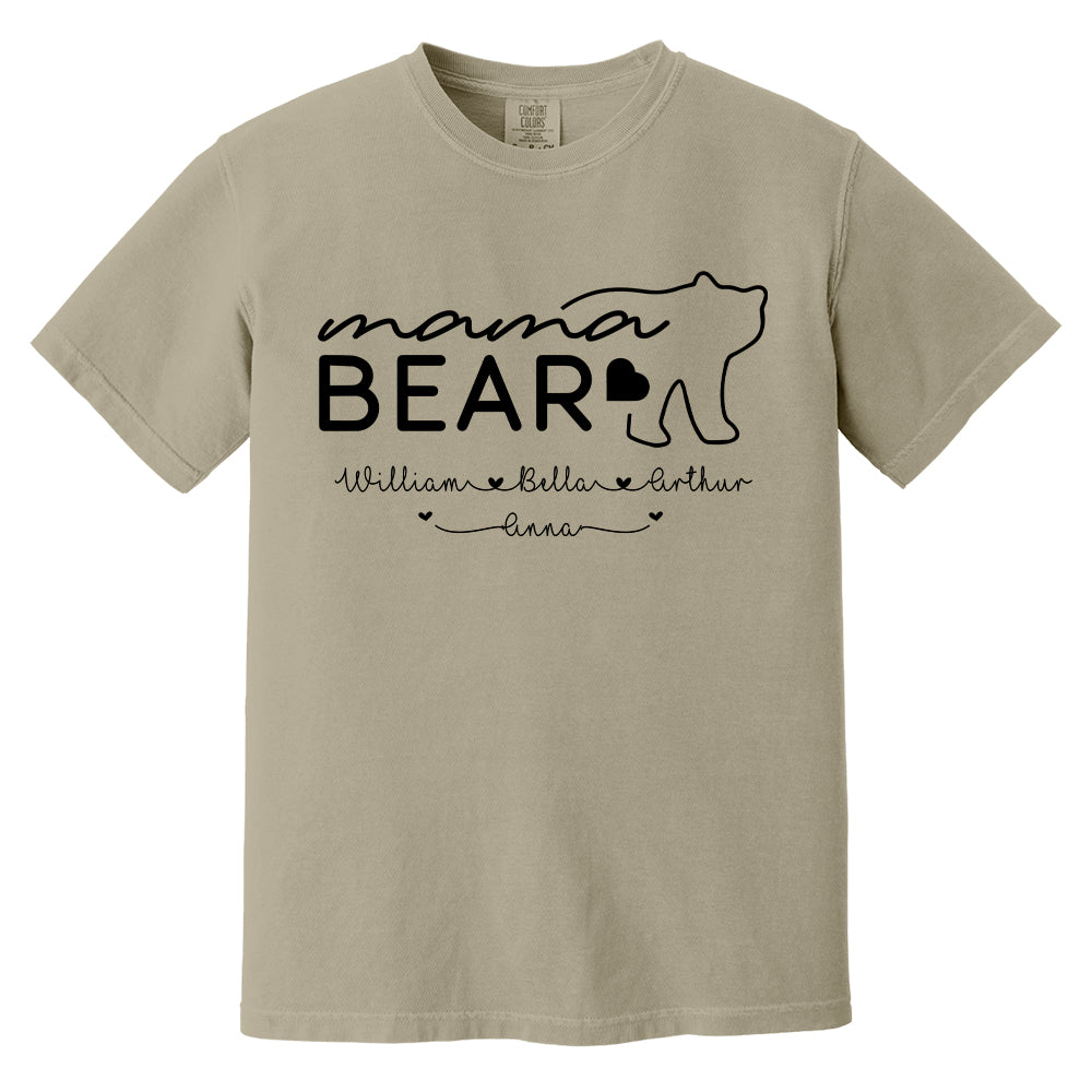 Personalized Grandma Bear Shirts - Custom Grandma With Grandkids Name - Mother's Day Gift