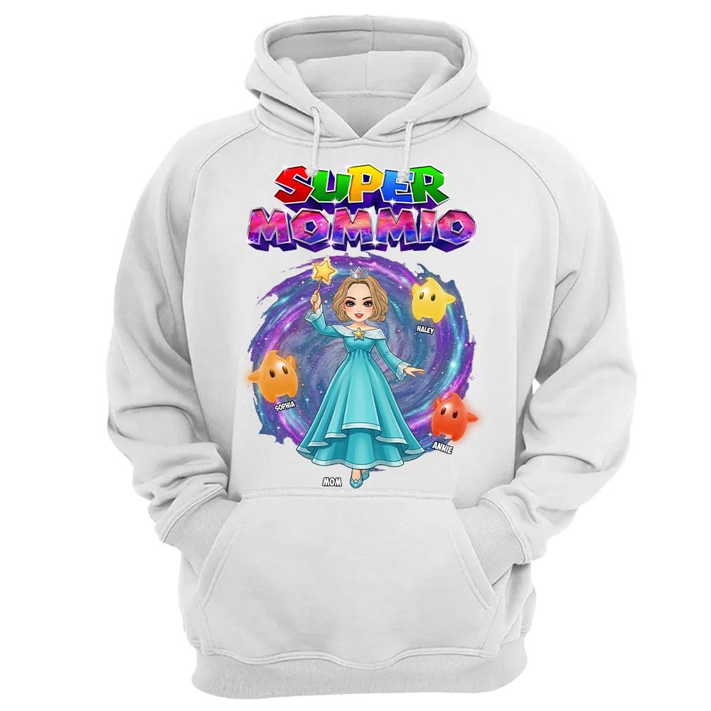 Super Mommio Galaxy Customized Shirt, Gift For Mommy Mama,Mother's Day Shirt Na02 Hv01