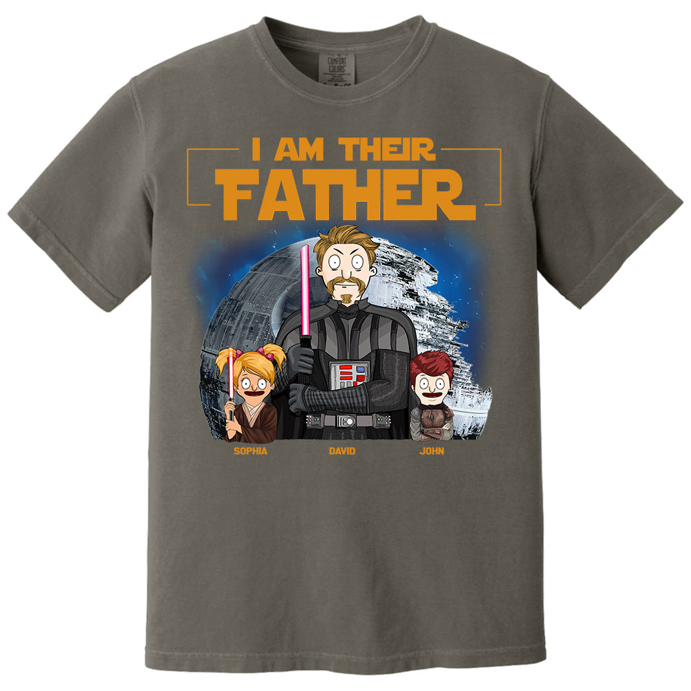 I Am Their Father Custom Shirt For Dad - Personalized Father's Day Gift New 2025 vr2 Pt99