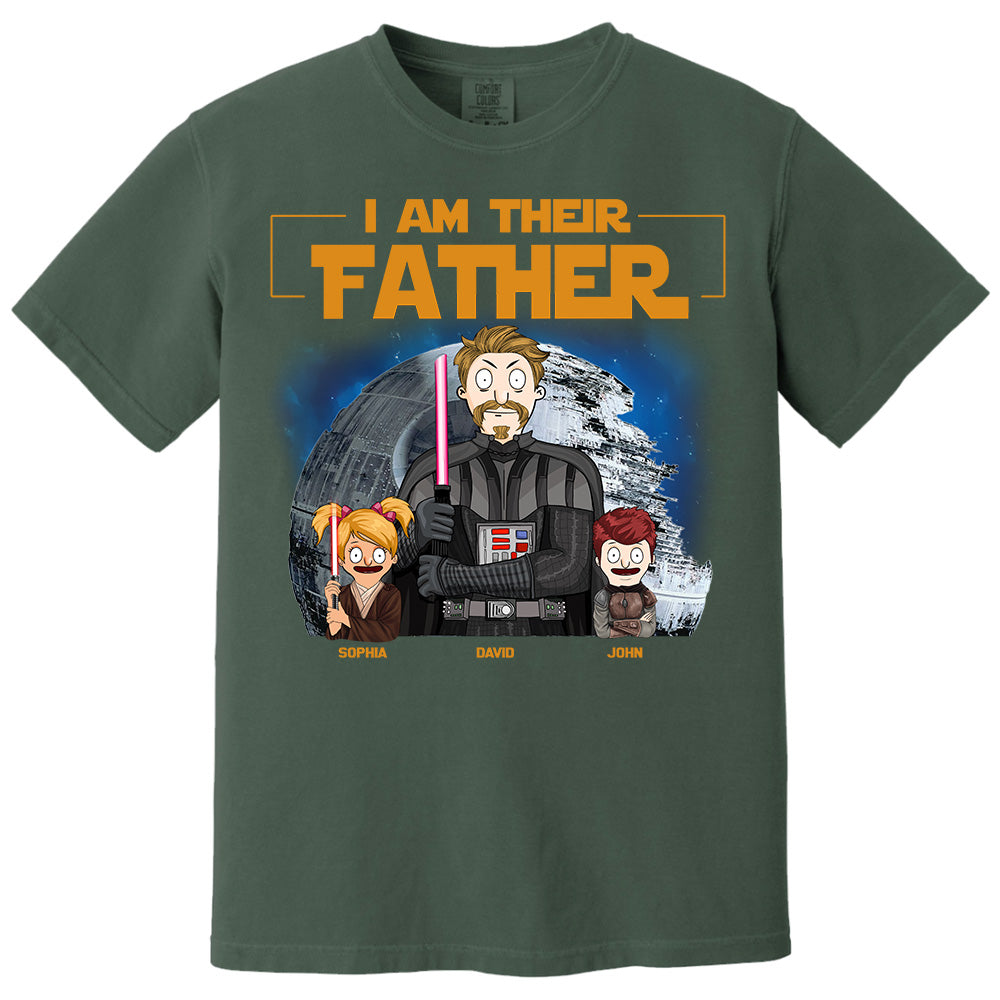 I Am Their Father Custom Shirt For Dad - Personalized Father's Day Gift New 2025 vr2 Pt99