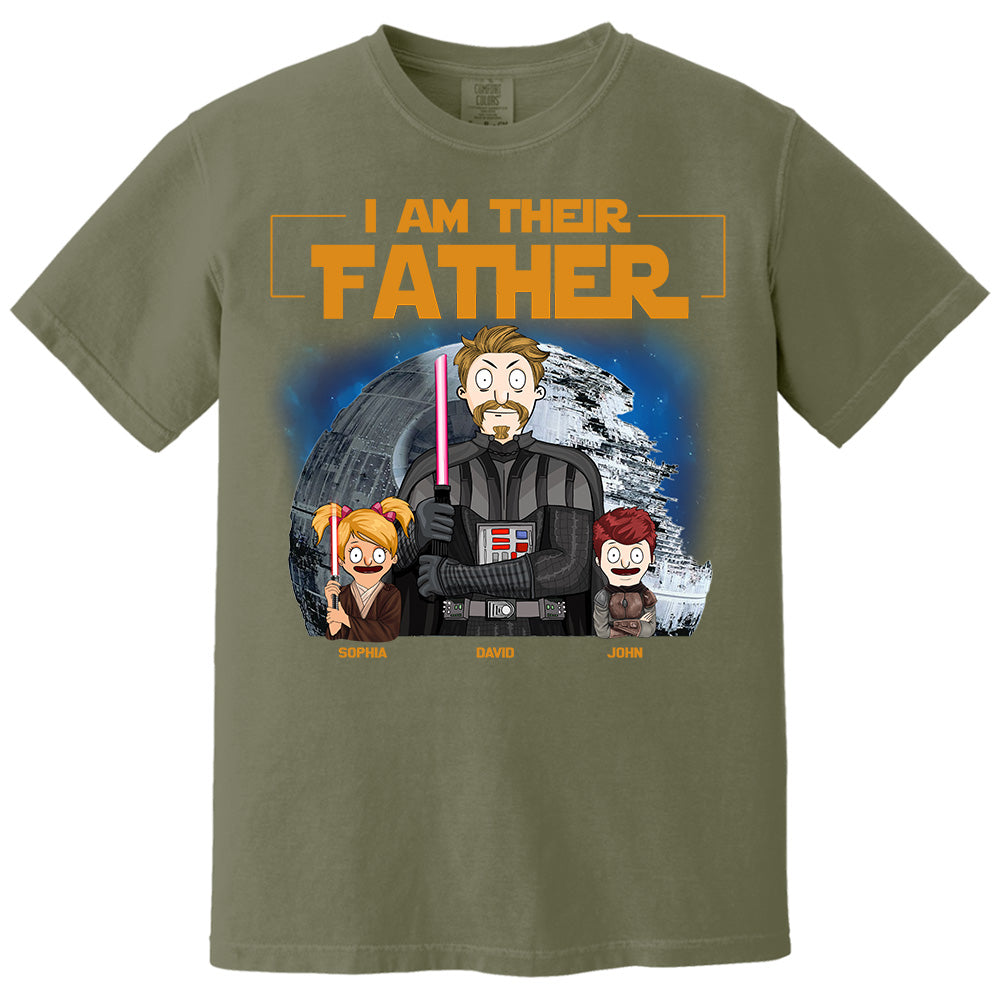 I Am Their Father Custom Shirt For Dad - Personalized Father's Day Gift New 2025 vr2 Pt99