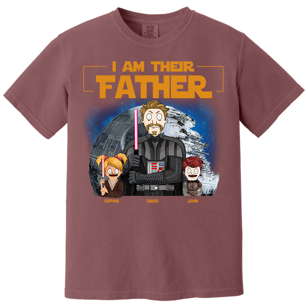 I Am Their Father Custom Shirt For Dad - Personalized Father's Day Gift New 2025 vr2 Pt99