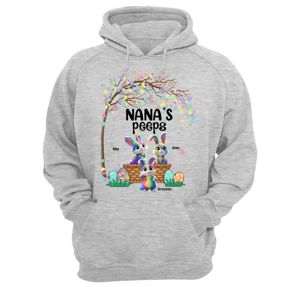Personalized Grandma's Peeps Easter Day Shirt vr2