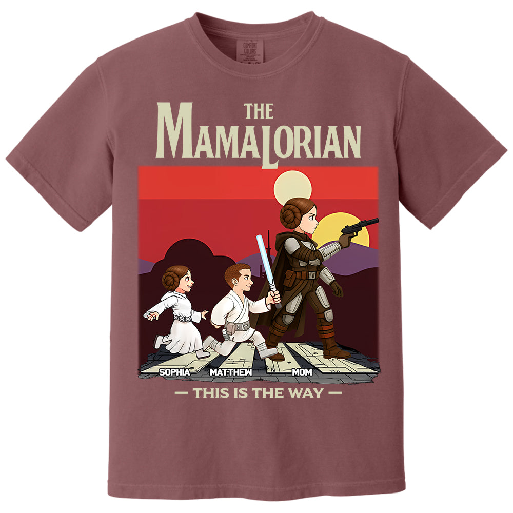 The Mamalorian This Is The Way - Personalized Shirt For Mom vr2 Do99