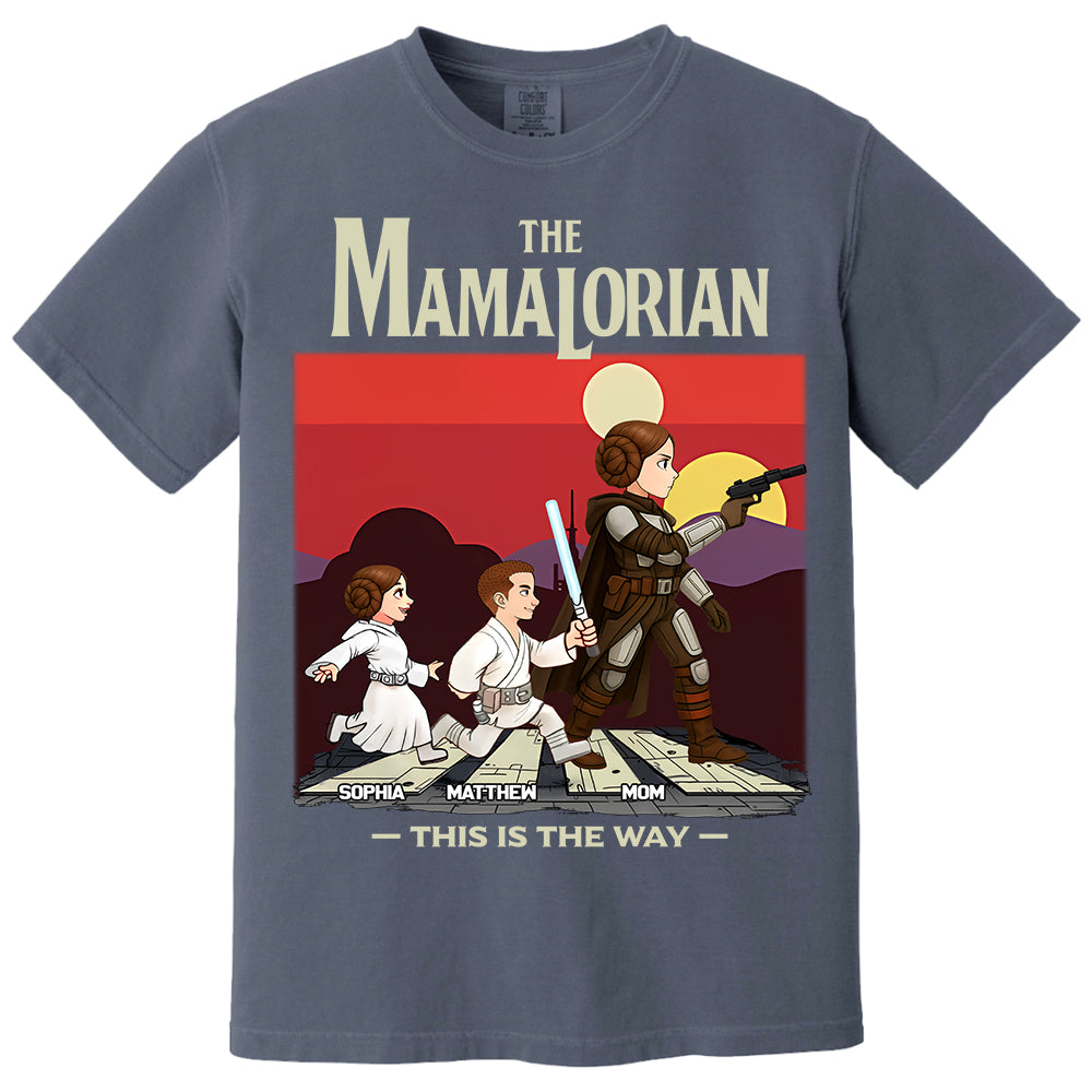 The Mamalorian This Is The Way - Personalized Shirt For Mom vr2 Do99