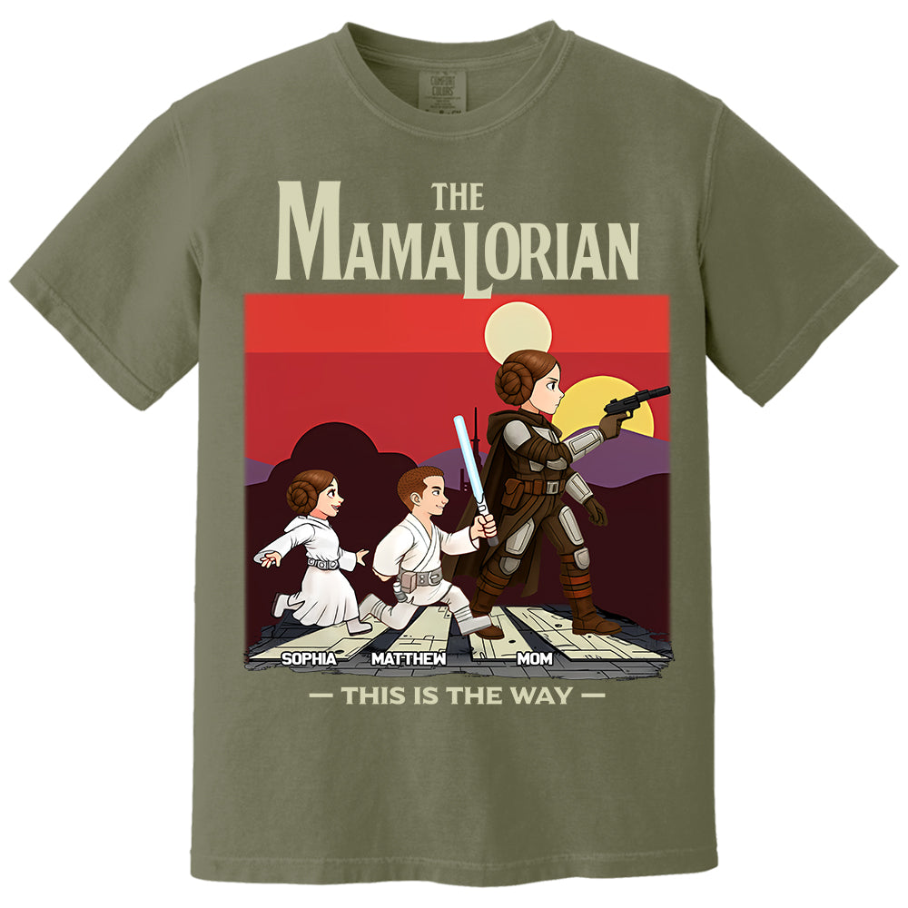 The Mamalorian This Is The Way - Personalized Shirt For Mom vr2 Do99